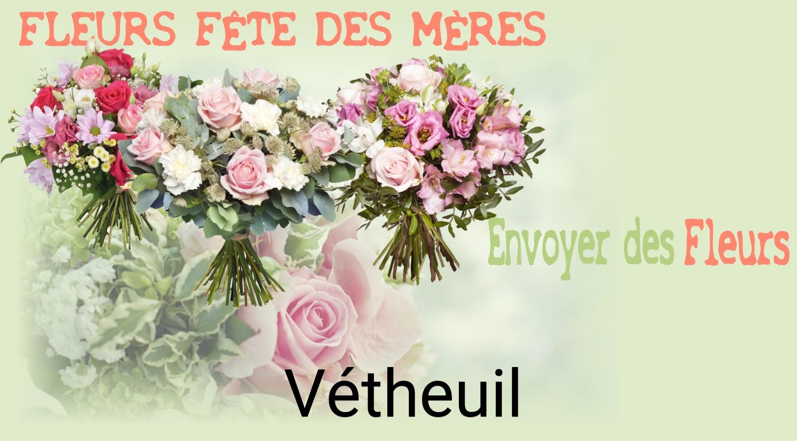 Bouquet de Fête des Mères livré à Vétheuil
